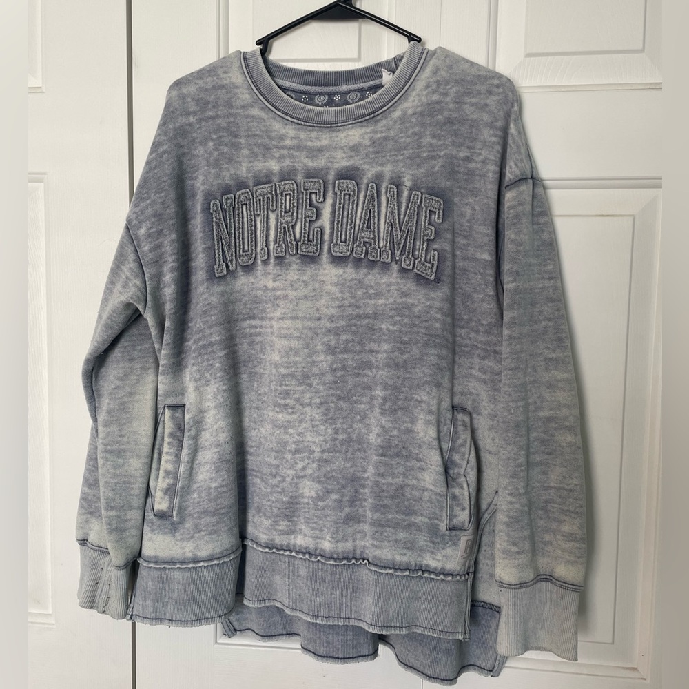 Notre Dame Gray Sweatshirt